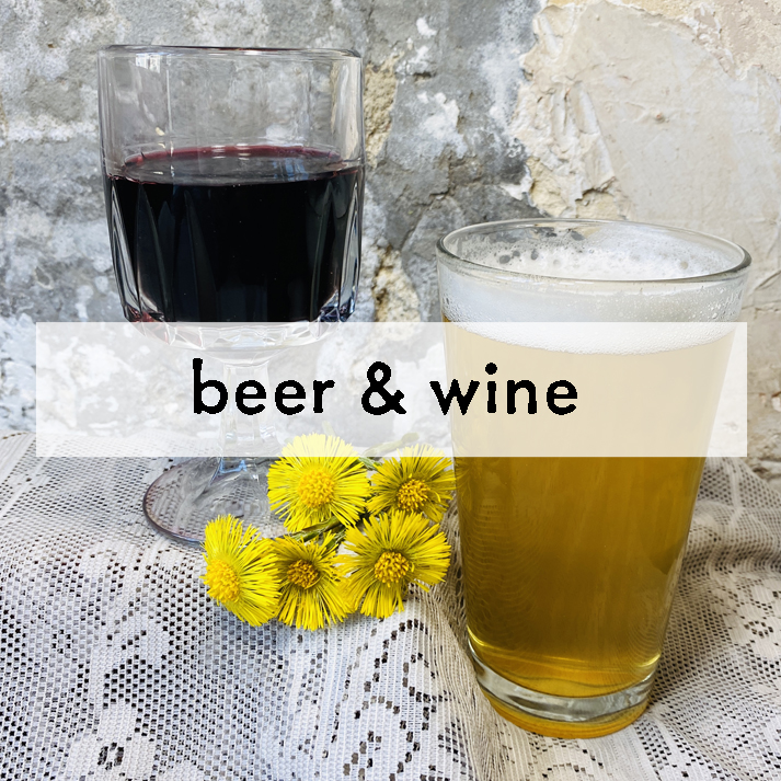 Beer and wine menu at Red Fern Rochester
